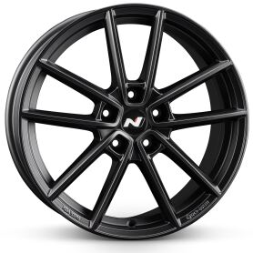 Hyundai i30N Winterkomplettrad, HMD03N Black 7,5x18 ET53 + Dunlop Winter Sport 5 + TPMS