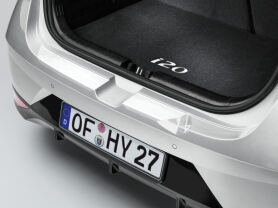 Rear bumper protection foil, transparent, i20 BC3