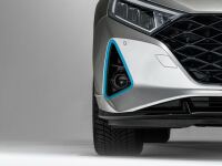 Designblende Tagfahrlicht - aqua turquoise, i20 BC3