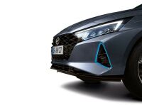 Designblende Tagfahrlicht - aqua turquoise, i20 BC3