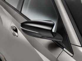Door mirror caps, phantom black, i20 BC3/BAYON
