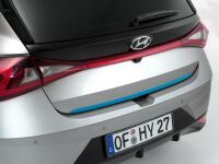 Tailgate trim line, aqua turquoise, i20 BC3