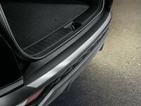 Bumper protection strip - brushed stainless steel, Tucson...