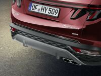 Tailgate trim - piano black, Tucson NX4