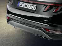 Tailgate Trim - Brushed Stainless Steel, Tucson NX4