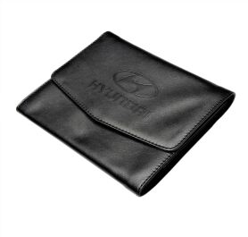 On-board folder for vehicle - with Hyundai logo