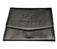 On-board folder for vehicle - with Hyundai logo