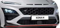 Hyundai Emblems black - Set front & rear, Kona N
