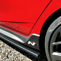 N logo set for side skirts, i20N