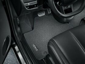 Fußmatten Velours (ECONYL®), IONIQ 5 vor facelift mit verschiebbarer Mittelkonsole