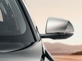 Spiegelkappen - gebürstete Alu-optik, IONIQ 5