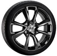 Hyundai i20 BC3 / Bayon Winterkomplettrad, Depan Black...