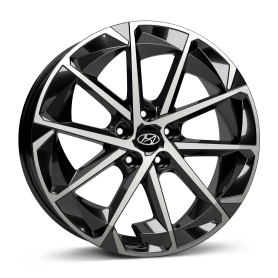 Hyundai IONIQ 5 Winterkomplettrad, HMD04EV Bicolor 7,5x19 ET49,5 + Hankook IW01A+ TPMS