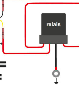 Auxiliary relay, LED welcome light