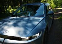 Front wind deflector - black, IONIQ 5