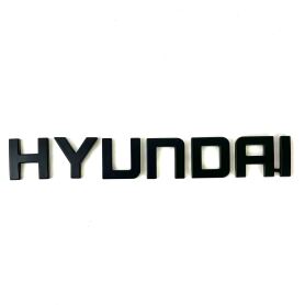 Hyundai Emblem - schwarz matt