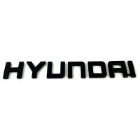 Hyundai Emblem - schwarz matt