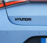 Hyundai Emblem - schwarz matt