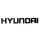 Hyundai Emblem - schwarz matt