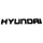 Hyundai Emblem - schwarz matt