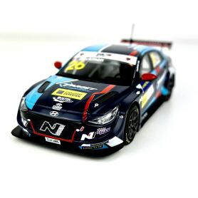 Hyundai model car, Elenatra N TCR Nr.26 2021 1:43