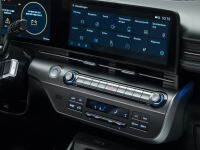 Dashboard inlay - Piano Black, KONA SX2