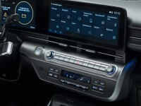 Dashboard inlay - brushed aluminium look, KONA SX2