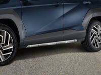 Side sill mouldings - brushed aluminium optic, KONA SX2