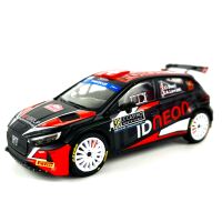 Hyundai model car, i20N Rally2 No. 38 2023 1:43