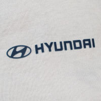 Hyundai T-Shirt beige (blue print) 3XL