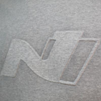 N Hoodie grau S
