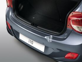 Rear bumper protection foil, transparent, i10