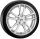 Hyundai KONA winter complete wheel, Rimba Silver, 6,5x16 ET 50 + Hankook W462