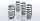 Tieferlegungssatz, Tucson TL/TLE 2,0l CRDI