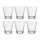 Hyundai drinking glasses - set of 6