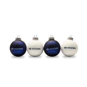 Hyundai Christmas bauble - set of 4