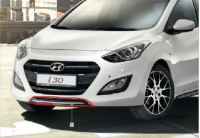 Design panel front black-gloss i30GD