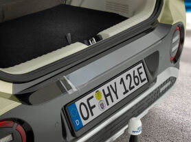 rear bumper protection foil transparent, INSTER