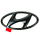 Hyundai Emblems matte black - Set front & rear, i30N Hatchback