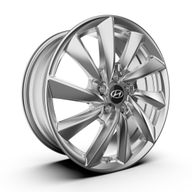 Hyundai IONIQ 6 winter complete wheel, Paksa silver, 7,5x18 ET50 + Goodyear UltraGrip Performance + TPMS