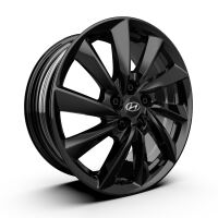 Hyundai Santa Fe MX5 complete winter wheel, Paksa black...