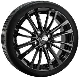 Hyundai INSTER complete winter wheel, Manik Black, 6x15 ET46 + Kumho WP52