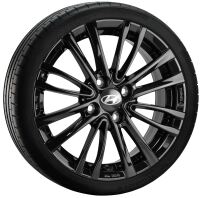 Hyundai INSTER  complete winter wheel, Manik Black, 6x15...