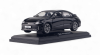 Hyundai model car, IONIQ 6 abyss Black Pearl 1:38