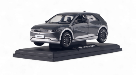 Hyundai model car, IONIQ 5 cyber grey 1:38