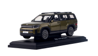 Hyundai model car, SANTA FE ocado green 1:38