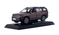 Hyundai model car, SANTA FE earth brass 1:38