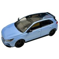 Hyundai i30 N 2022 Light Blue 1:43 Diecast Model