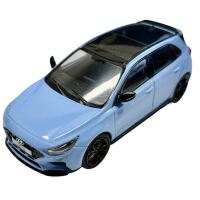 Hyundai i30 N 2022 Light Blue 1:43 Diecast Model