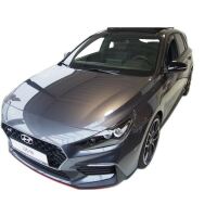 Wind deflectors, front, grey, i30 PD